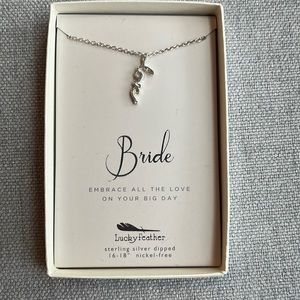 Bride “Love” Necklace